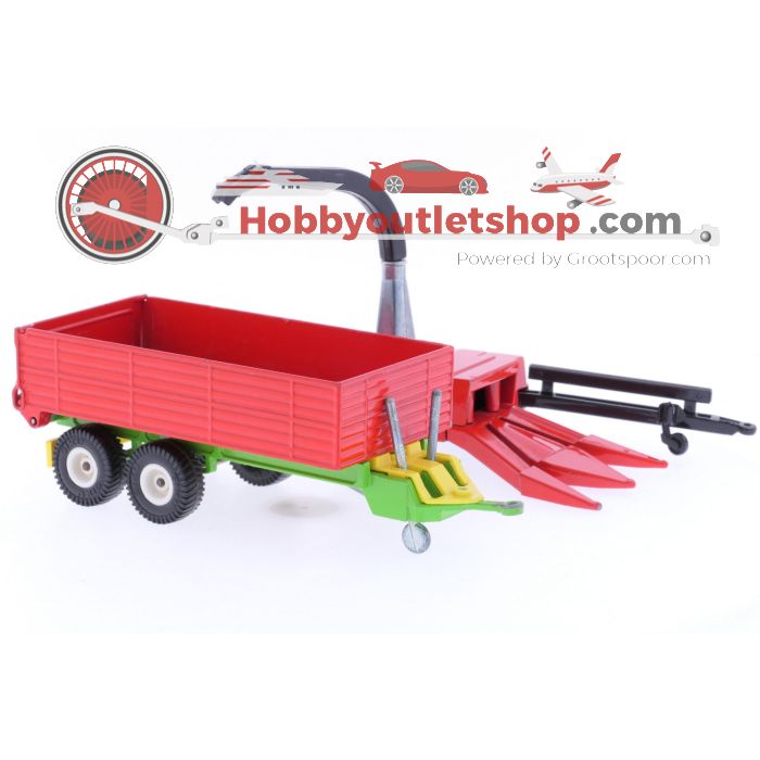 Schaal 1:32 Siku 2256 en 2413 Farmer serie Deutz hakselaar en kiepwagen #6719 - sku: 20250116114040 - Gebruikt - Goede staat - Afbeelding 4