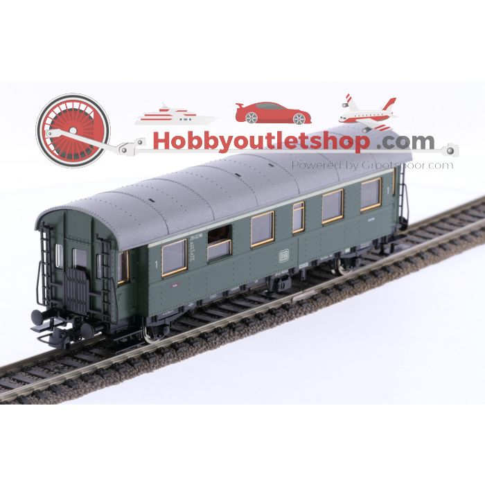 Schaal H0 Roco 44201, 44211 en 44212 personenrijtuigen type Esn, ABiw en Aie van de DB #6725