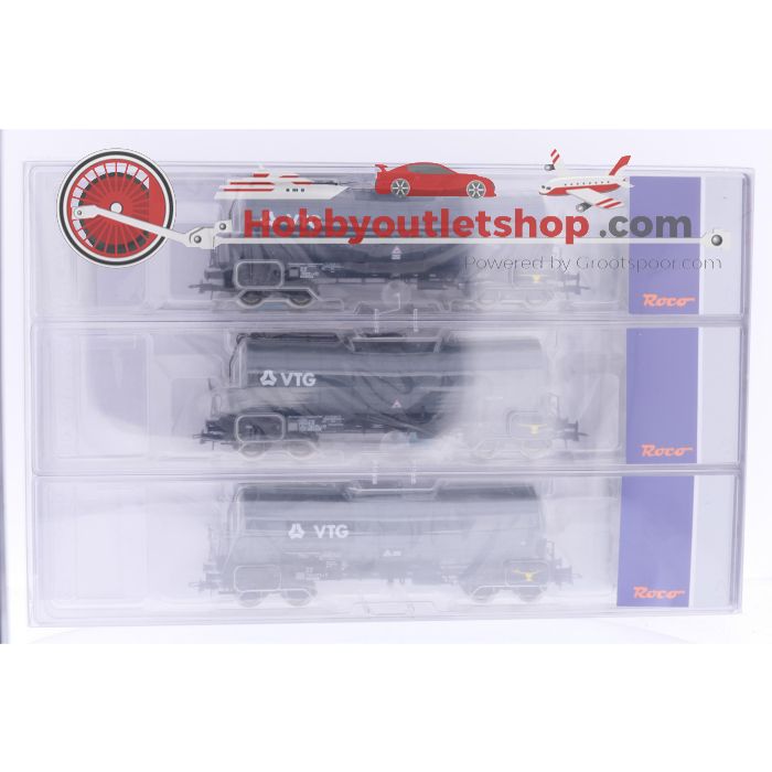 Schaal H0 Roco 76126 3-delige set ketelwagen VTG van de DB #6731 - sku: 20250122040340 - Gebruikt - Nieuwstaat - Afbeelding 22