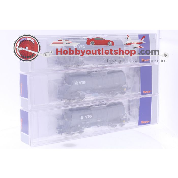 Schaal H0 Roco 76126 3-delige set ketelwagen VTG van de DB #6731 - sku: 20250122040340 - Gebruikt - Nieuwstaat - Afbeelding 23