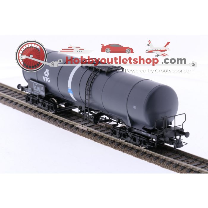 Schaal H0 Roco 66066 3-delige VTG tankwagenset van de DB #6733