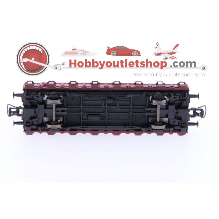 Schaal H0 Roco 46031 rongenwagen met Miele container van de DB #6738