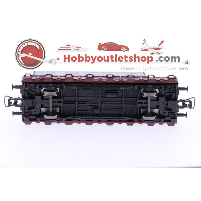 Schaal H0 Roco 46031 rongenwagen met Beck's container van de DB #6740
