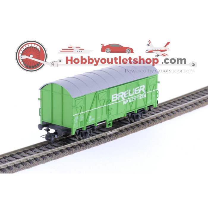 Schaal H0 Roco 46014 set van 2 gesloten goederenwagen van de DB #6745