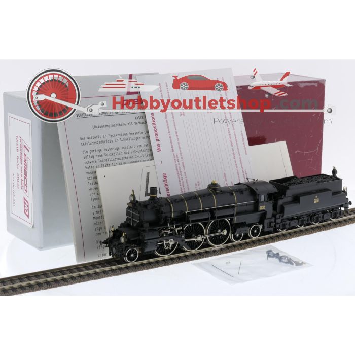 Schaal H0 Lemaco H0-031 stoomlocomotief Reihe 310.23 van de KkStB #P252