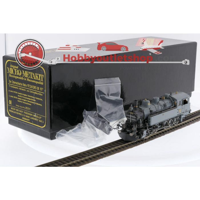 Schaal H0 Micro Metakit 95700H tandrad-stoomlocomotief Reihe 269 van de KkStB #P253