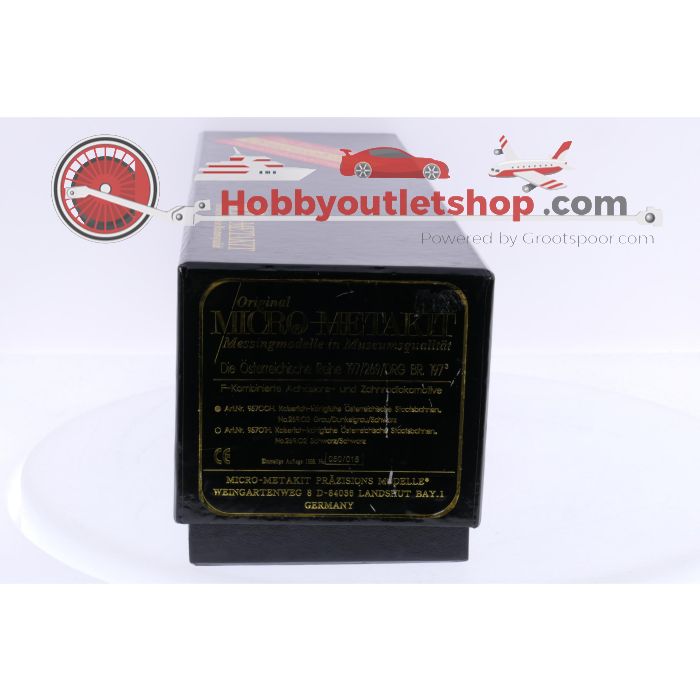 Schaal H0 Micro Metakit 95700H tandrad-stoomlocomotief Reihe 269 van de KkStB #P253