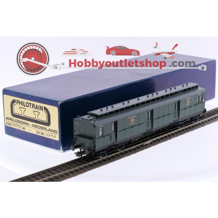 Schaal H0 Philotrain 40AR postwagen HSM P472 van de NS #P256 - sku: 20250124043628 - Gebruikt - Nieuwstaat - Afbeelding 11