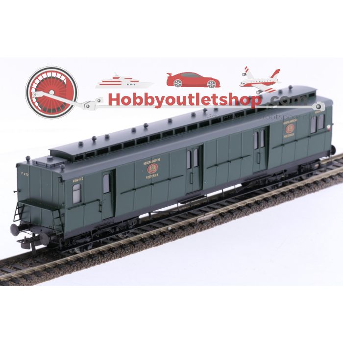 Schaal H0 Philotrain 40AR postwagen HSM P472 van de NS #P256 - sku: 20250124043628 - Gebruikt - Nieuwstaat - Afbeelding 1