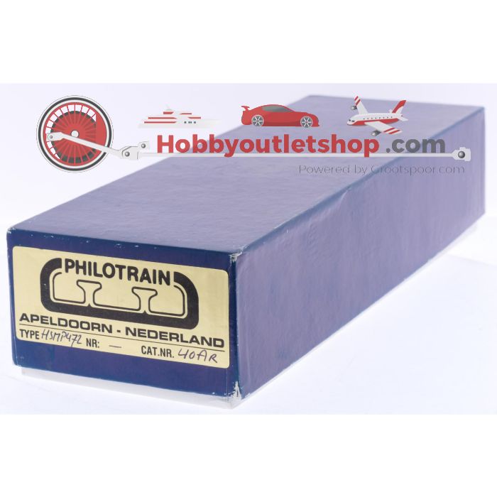 Schaal H0 Philotrain 40AR postwagen HSM P472 van de NS #P256 - sku: 20250124043628 - Gebruikt - Nieuwstaat - Afbeelding 8