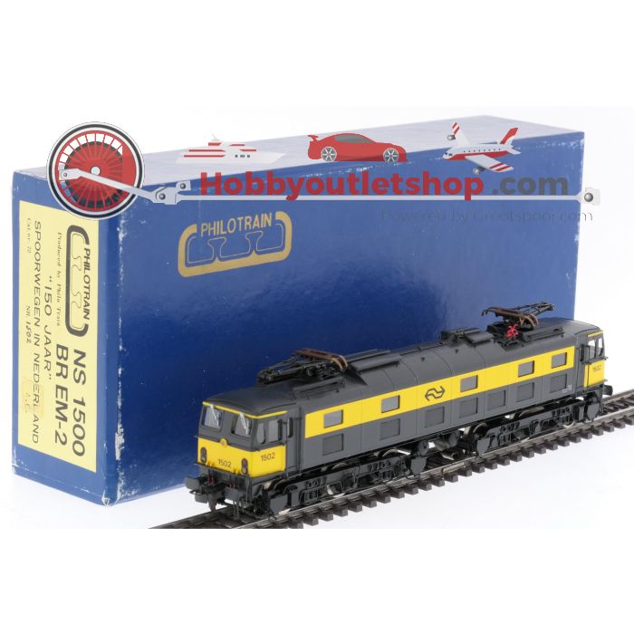 Schaal H0 Philotrain nr.72 elektrische locomotief 1500 BR EM-2 van de NS. Digitaal #P259 - sku: 20250128084202 - Gebruikt - Nieuwstaat - Afbeelding 11