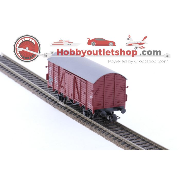 Schaal H0 Roco 46016, 46235 en 48058 set van 3 goederen wagens van de DB #6763