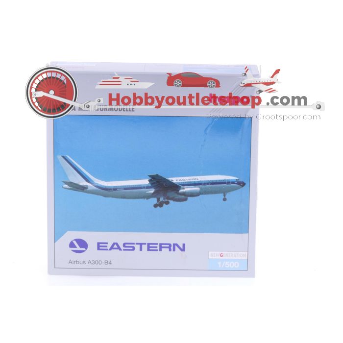 Schaal 1:500 Herpa 513418 Eastern Airbus A300-B4 Reg. N223EA #7243
