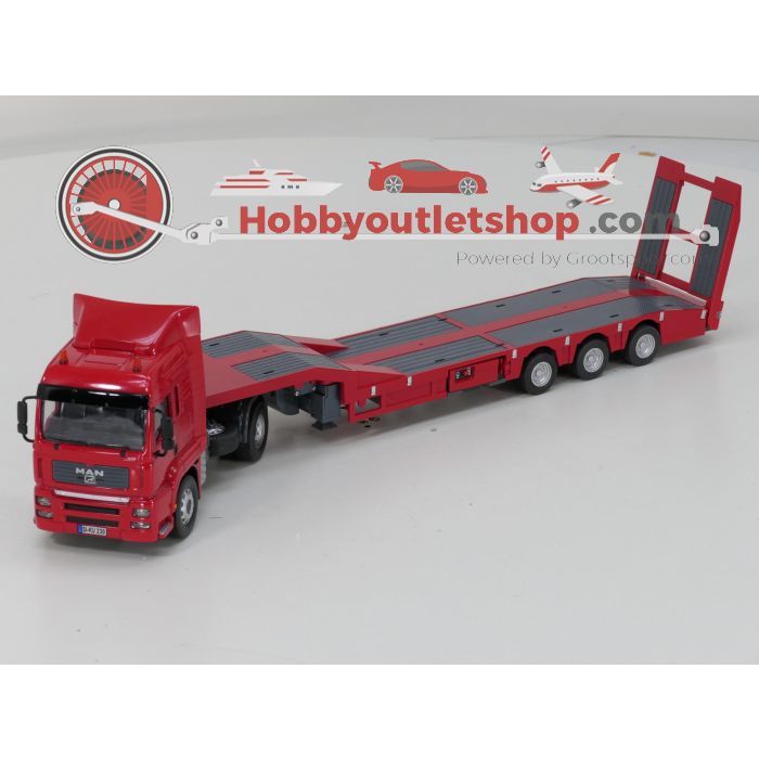 Schaal 1:32 Siku control32 6721 MAN trekker met dieplader RC #6767