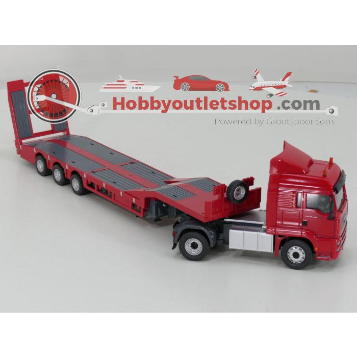Schaal 1:32 Siku control32 6721 MAN trekker met dieplader RC #6767