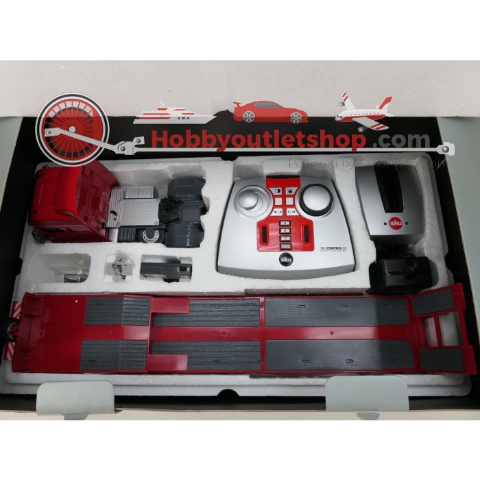 Schaal 1:32 Siku control32 6721 MAN trekker met dieplader RC #6767