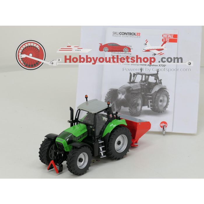 Schaal 1:32 Siku control32 6765 Deutz-Fahr X720 met zaadstrooier RC #6769 - sku: 20250211120437 - Gebraucht - Wie Neu - Bild 9