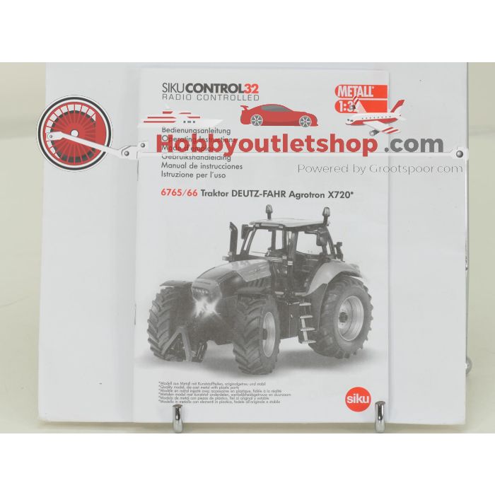 Schaal 1:32 Siku control32 6765 Deutz-Fahr X720 met zaadstrooier RC #6769 - sku: 20250211120437 - Gebraucht - Wie Neu - Bild 5