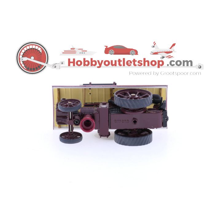 Schaal 00 Oxfort en Matchbox diverse stoomvoertuigen en trailer #6802
