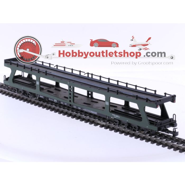 Schaal H0 Märklin 4074 set van 2 autotransportwagens DDm 915 van de DB #6804 - sku: 20250219040832 - Gebraucht - Guter Zustand - Bild 3