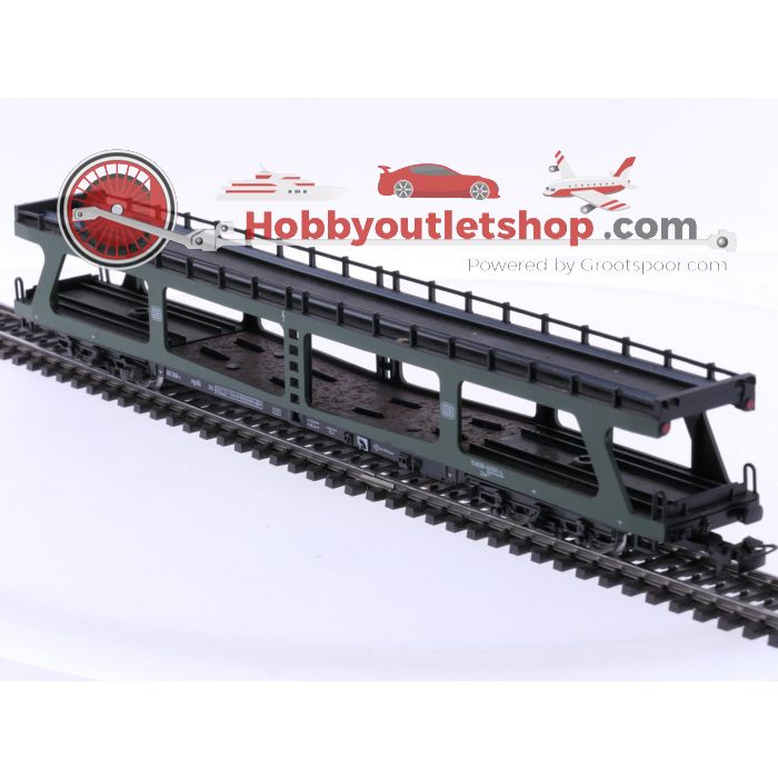 Schaal H0 Märklin 4074 set van 2 autotransportwagens DDm 915 van de DB #6804 - sku: 20250219040832 - Gebraucht - Guter Zustand - Bild 9