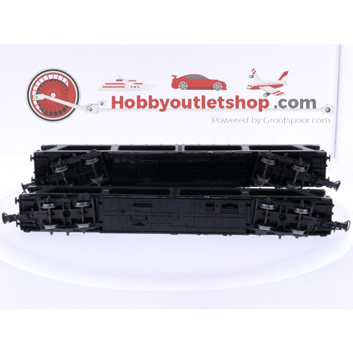 Schaal H0 Märklin 4074 set van 2 autotransportwagens DDm 915 van de DB #6804 - sku: 20250219040832 - Gebraucht - Guter Zustand - Bild 10