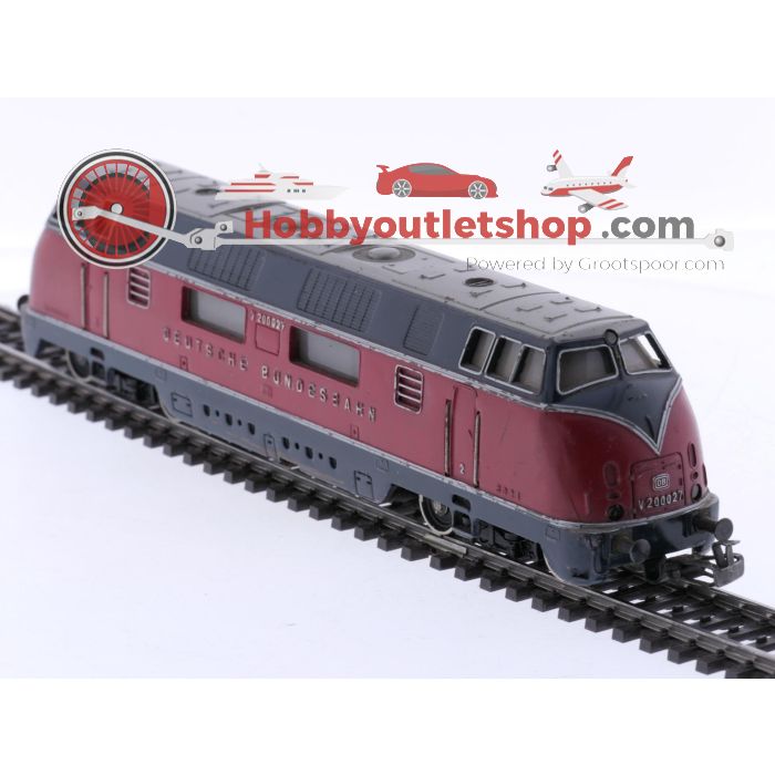 Schaal H0 Märklin 3021.1 diesellocomotief V 200 van de DB #6807