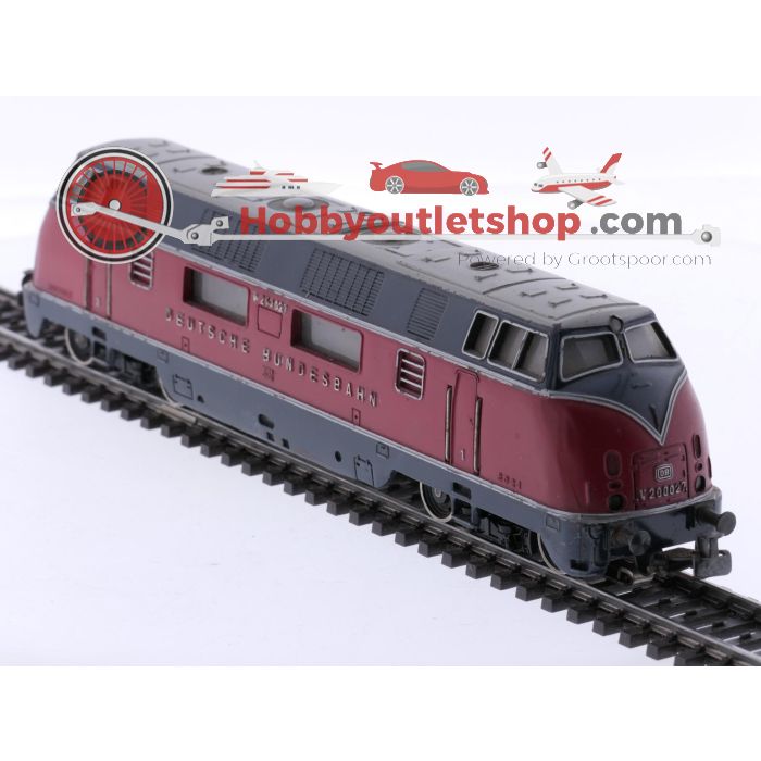 Schaal H0 Märklin 3021.1 diesellocomotief V 200 van de DB #6807