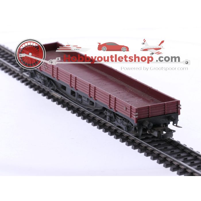 Schaal H0 Märklin 4517 en 4618 set van 3 goederenwagens van de DB #6810