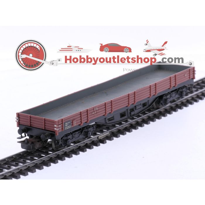Schaal H0 Märklin 4517 en 4618 set van 3 goederenwagens van de DB #6810