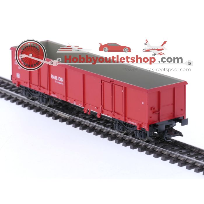 Schaal H0 Märklin 4610, 4459, een Eanos en een kiepwagen uit startset 78080 van de DB #6813