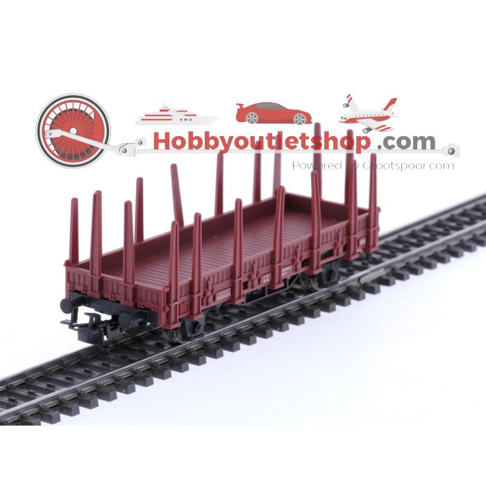 Schaal H0 Märklin 4610, 4459, een Eanos en een kiepwagen uit startset 78080 van de DB #6813
