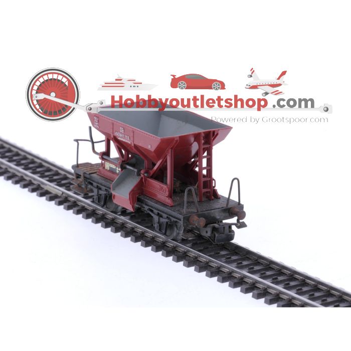 Schaal H0 Märklin 4610, 4459, een Eanos en een kiepwagen uit startset 78080 van de DB #6813