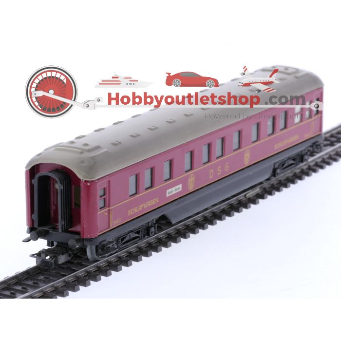 Schaal H0 Märklin 346/3 slaapwagen van de DSG #6830