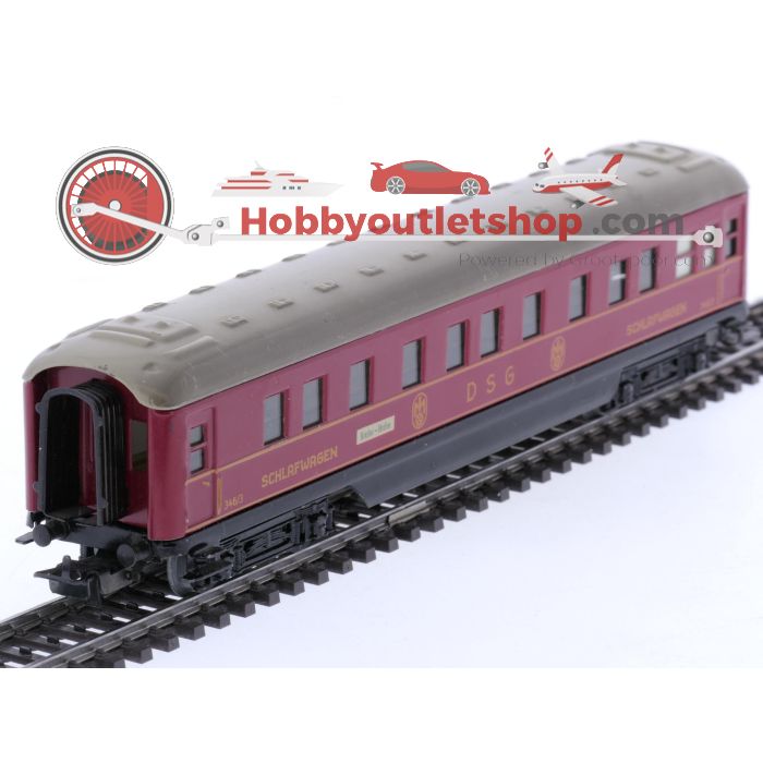 Schaal H0 Märklin 346/3 slaapwagen van de DSG #6832