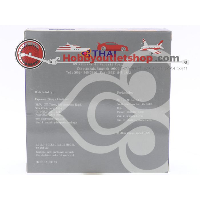 Schaal 1:500 5 stars 0413TH Thai Airways Int. Airbus A380-841 Reg. GR #7275