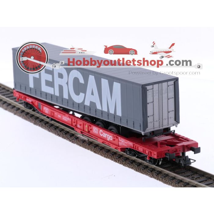 Schaal H0 Roco 67740 containerwagen Sdkms 