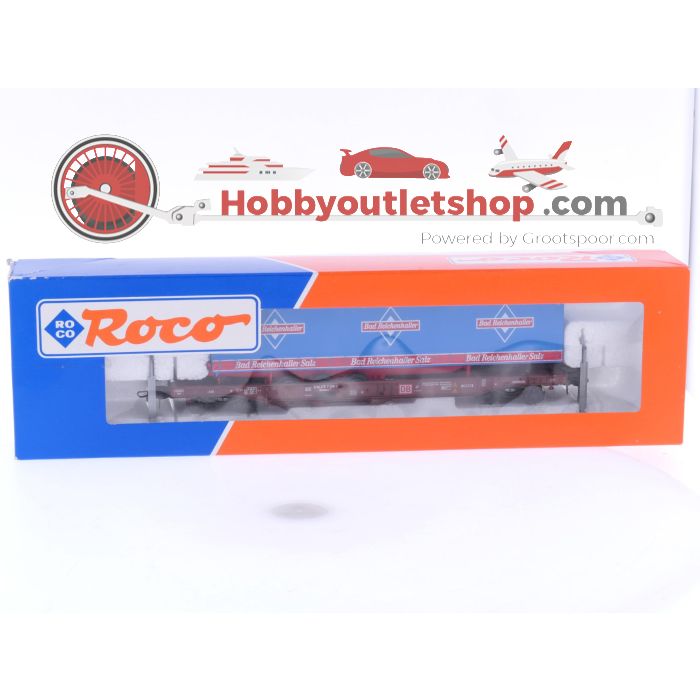 Schaal H0 Roco 47026 containerwagen Sdkms 707 