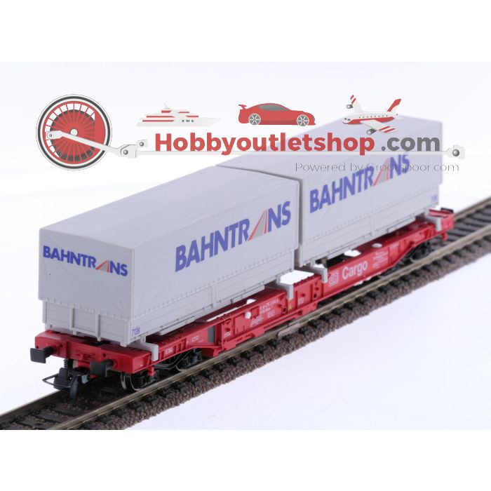 Schaal H0 Roco 46584 dieplader wagen Sdkms 