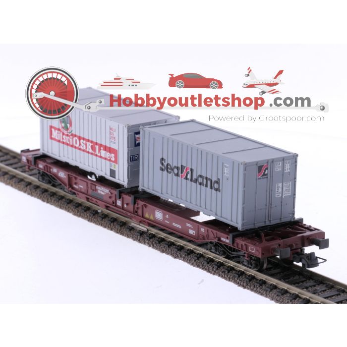 Schaal H0 Roco 46378 dieplader wagen Sdkms 707 