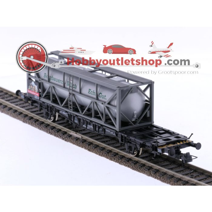 Schaal H0 Roco 66987 containerwagen Bergbauern-Milch van de DB #6854