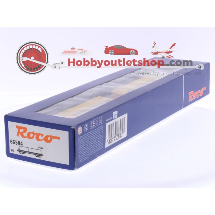 Schaal H0 Roco 66584 containerwagen Sgs 693 