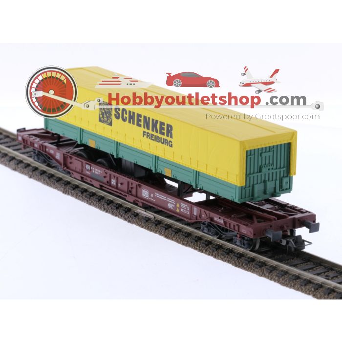 Schaal H0 Roco 46356 diepladerwagen Sdkms 
