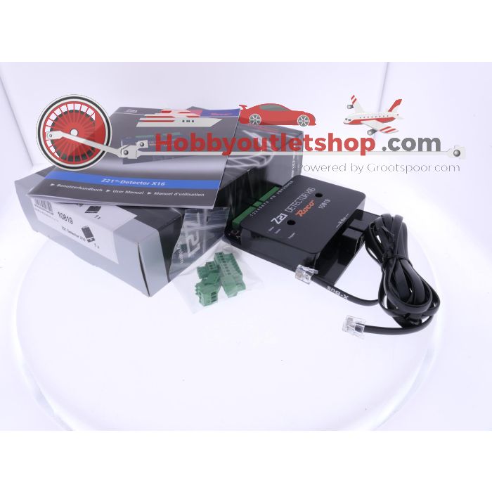 Schaal H0/N Roco/Fleischmann 10819 Z21 detector X16 #6871