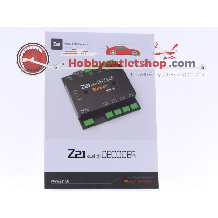 Schaal H0/N Roco/Fleischmann 10836 Z21 switch DECODER #6873