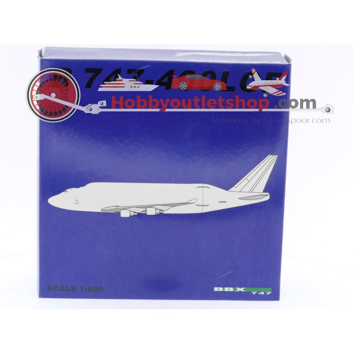 Schaal 1:500 NetModels NM0466BO Boeing Company / Evergreen Boeing 747-400LCF Reg. N747BC #7305