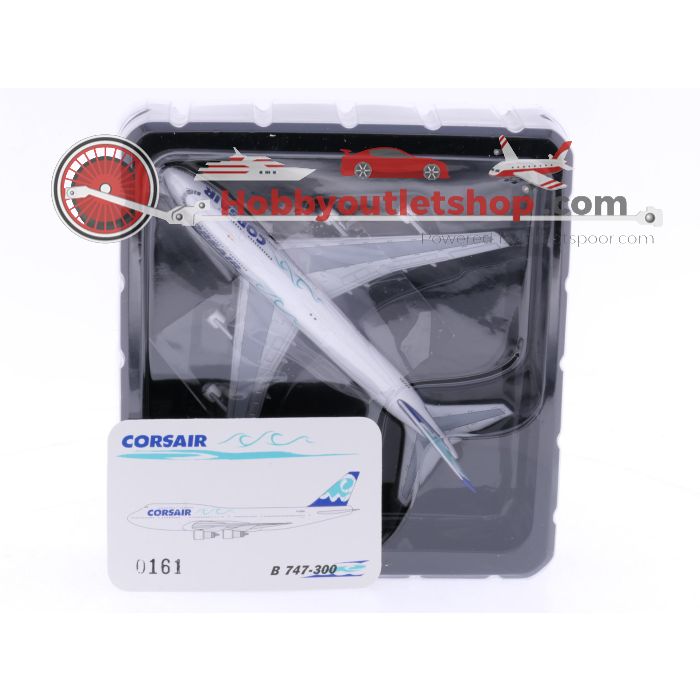 Schaal 1:500 Big Bird AUTC017 Corsair Boeing 747-300 Reg. F-GSEA #7307