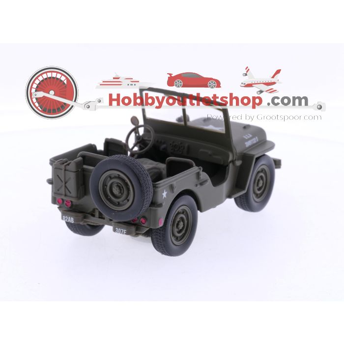 Schaal 1:32 DaimlerChrysler Corporation SS-61053A set van 5 Jeep Willys 1941 #7312