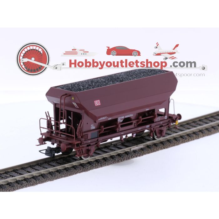 Schaal H0 Roco 76170 3-delige set zelflossers type Fcs van de DB #6876