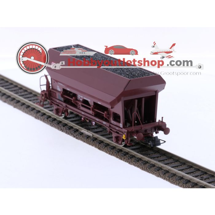 Schaal H0 Roco 76170 3-delige set zelflossers type Fcs van de DB #6876